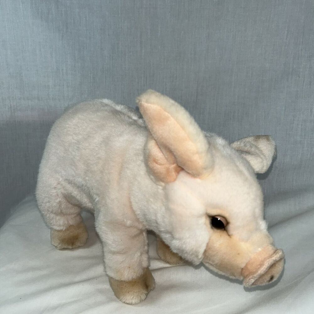 Ganz Webkinz Signature Pig Plush Animal No Code Now Retired WKS1012